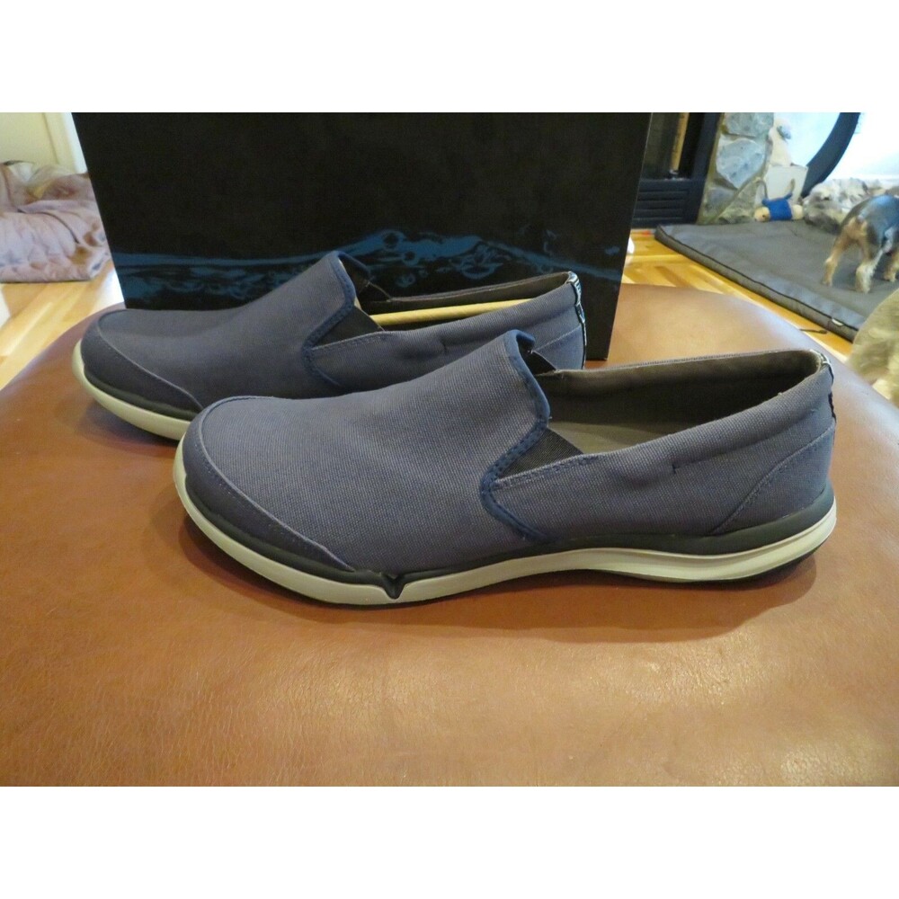 NWT Mens Navy Teva Wander Slip On Shoes, 9.5